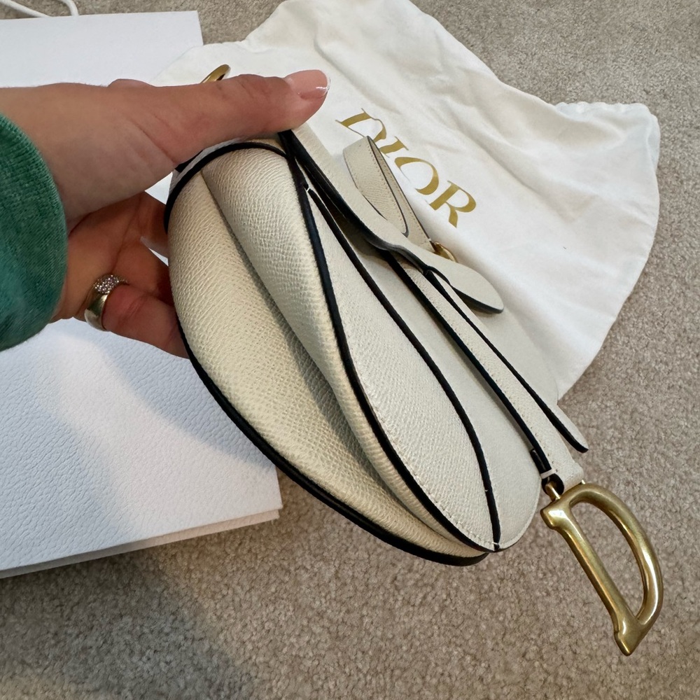 DIOR white saddle bag - Picture 14 of 17